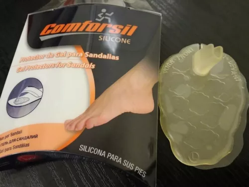 Zselés lábujjvédő lábujjközi szandálba, papucsba