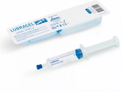 Katéter síkosító gél LUBRAGEL 11 ml-es fecskendővel, lidocainos
