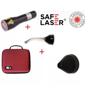   Ingyen száloptikával és orrkezelővel kompletten 3 év garanciával Safe Laser 500 Lézerkészülék Infra SL500 lágy lézer
