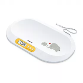 Beurer BY 90 BLUETOOTH csecsemő mérleg 5 év garanciával