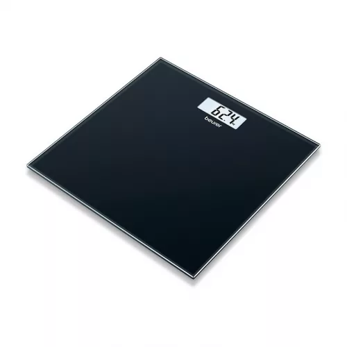 Beurer GS 10 BLACK (fekete) üvegmérleg 5 év garancia 