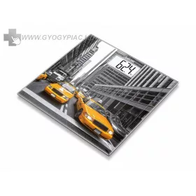  Beurer GS 203 New York üvegmérleg 5 év garanciával, kifutó