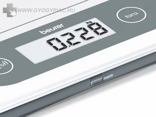 Beurer KS 59 XXL Háztartási mérleg 5 év garanciával